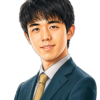藤井聡太王位のAI似顔絵