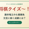 将棋クイズ～！ ファンの方からの挑戦状。藤井竜王の七番勝負、交互に続く成績とは？
