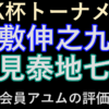 NHK杯トーナメント、屋敷伸之九段と高見泰地七段。